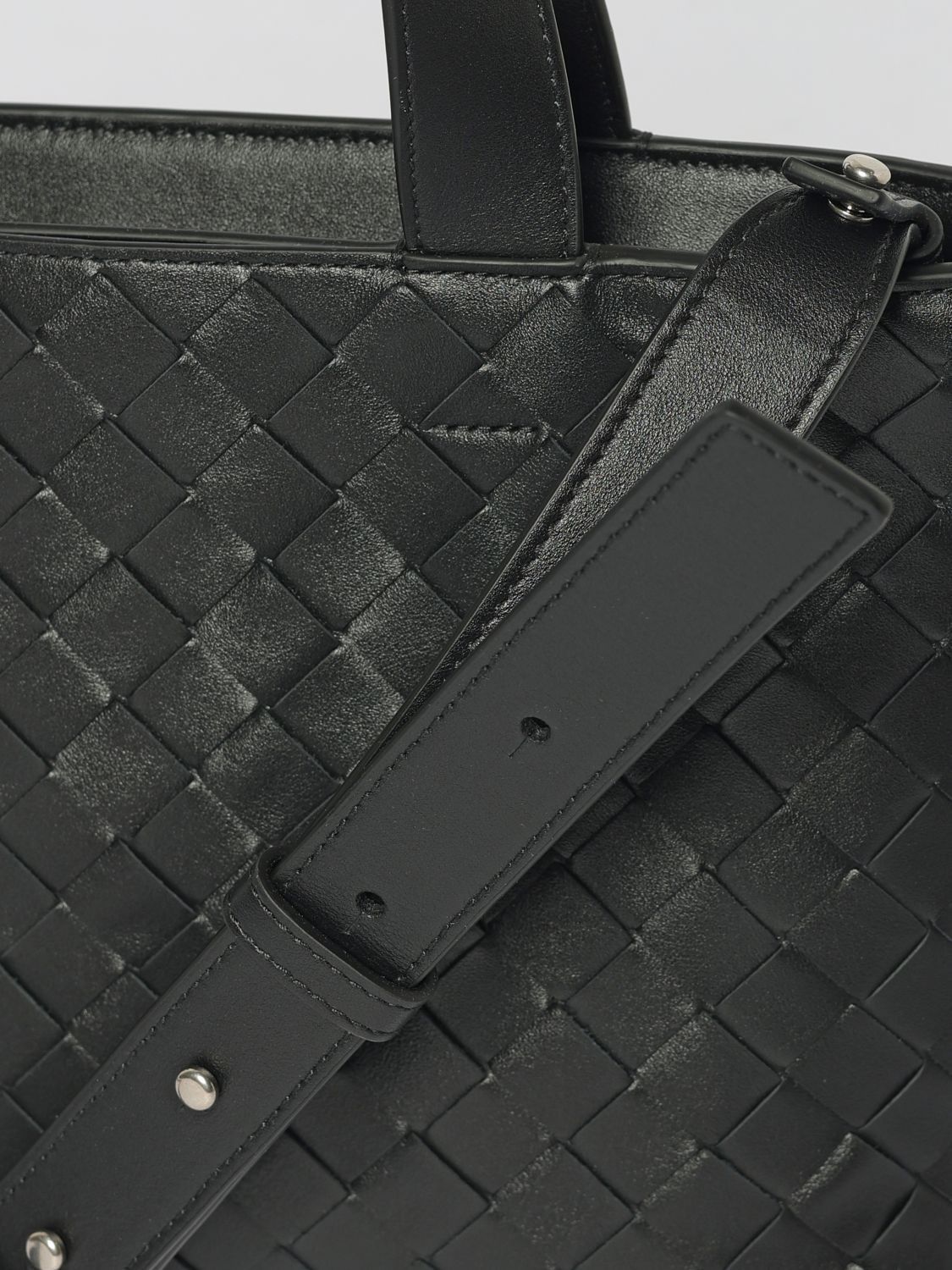 Bottega Veneta Bottega Veneta Shoulder Bag Men Black Size ONE SIZE - 4 Thumbnail