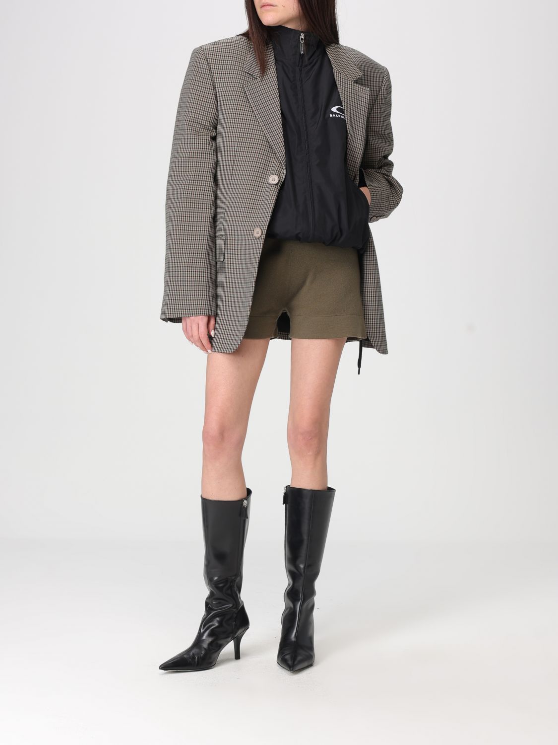 Balenciaga Balenciaga Jacket Woman Brown Size XS / US 0-2 / IT 36-38 - 2 Thumbnail