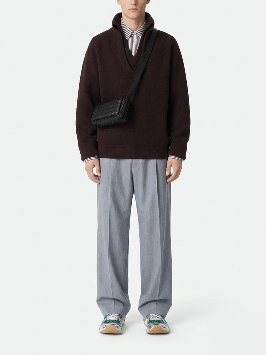 Bottega Veneta Bottega Veneta Shoulder Bag Men Black Size ONE SIZE - 2 Thumbnail