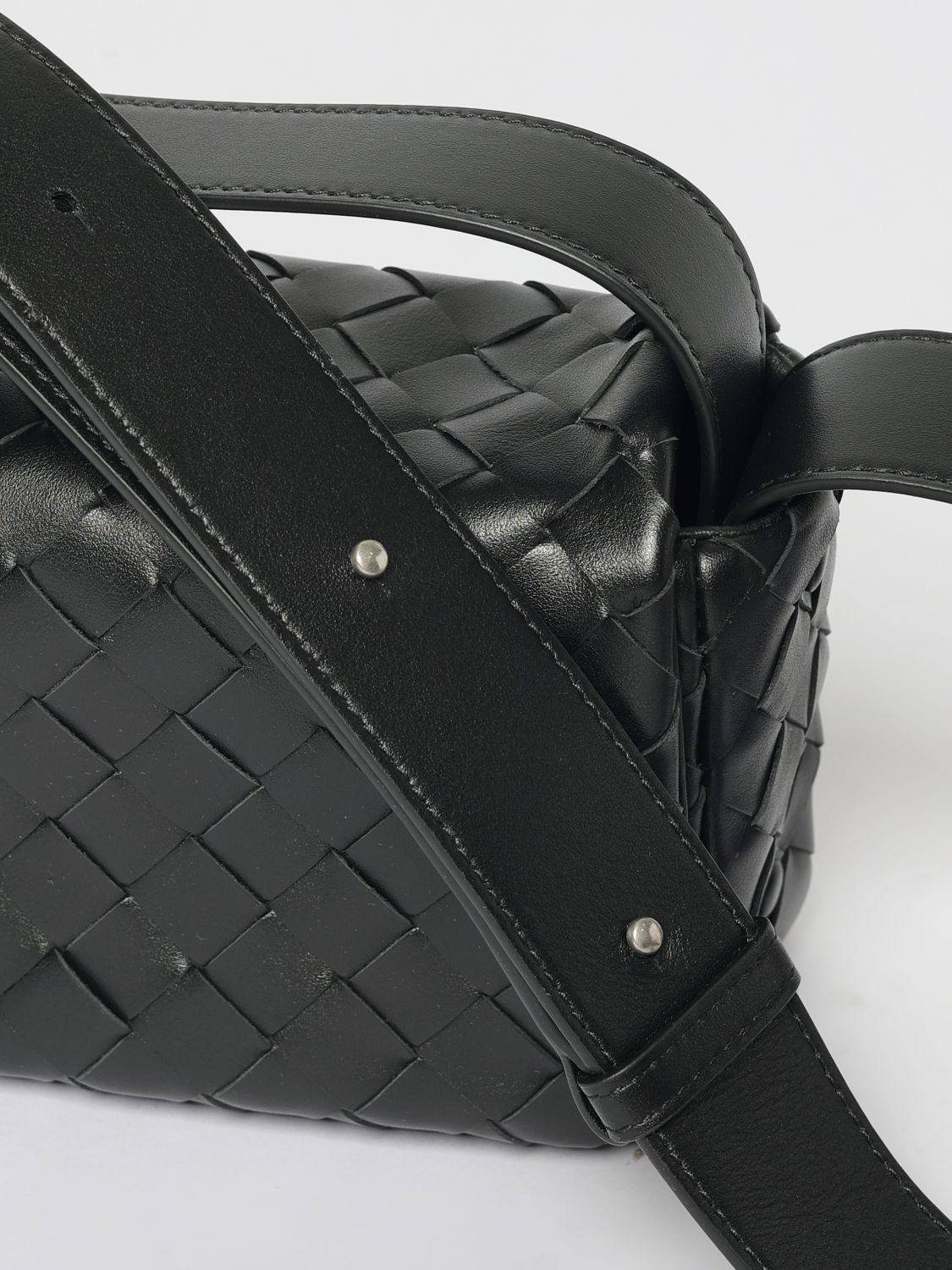 Bottega Veneta Bottega Veneta Shoulder Bag Men Black Size ONE SIZE - 4 Thumbnail