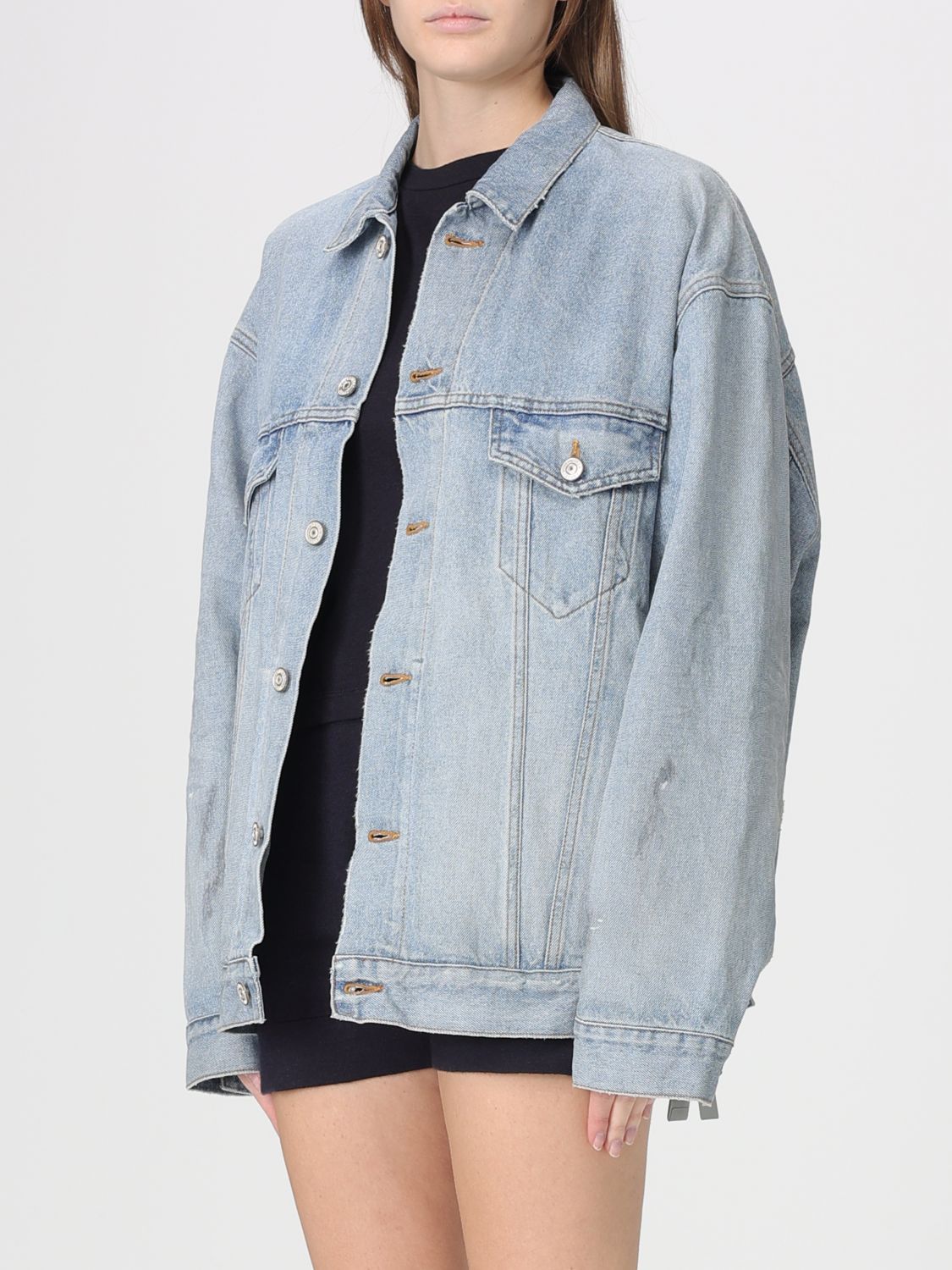 Balenciaga Balenciaga Jacket Woman Blue Size M / US 6-8 / IT 42-44 - 4 Thumbnail