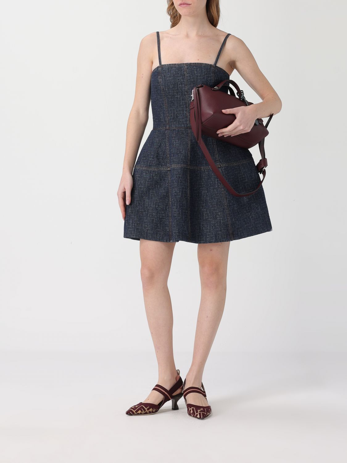 Fendi Fendi Handbag Woman Burgundy Size ONE SIZE - 2 Thumbnail