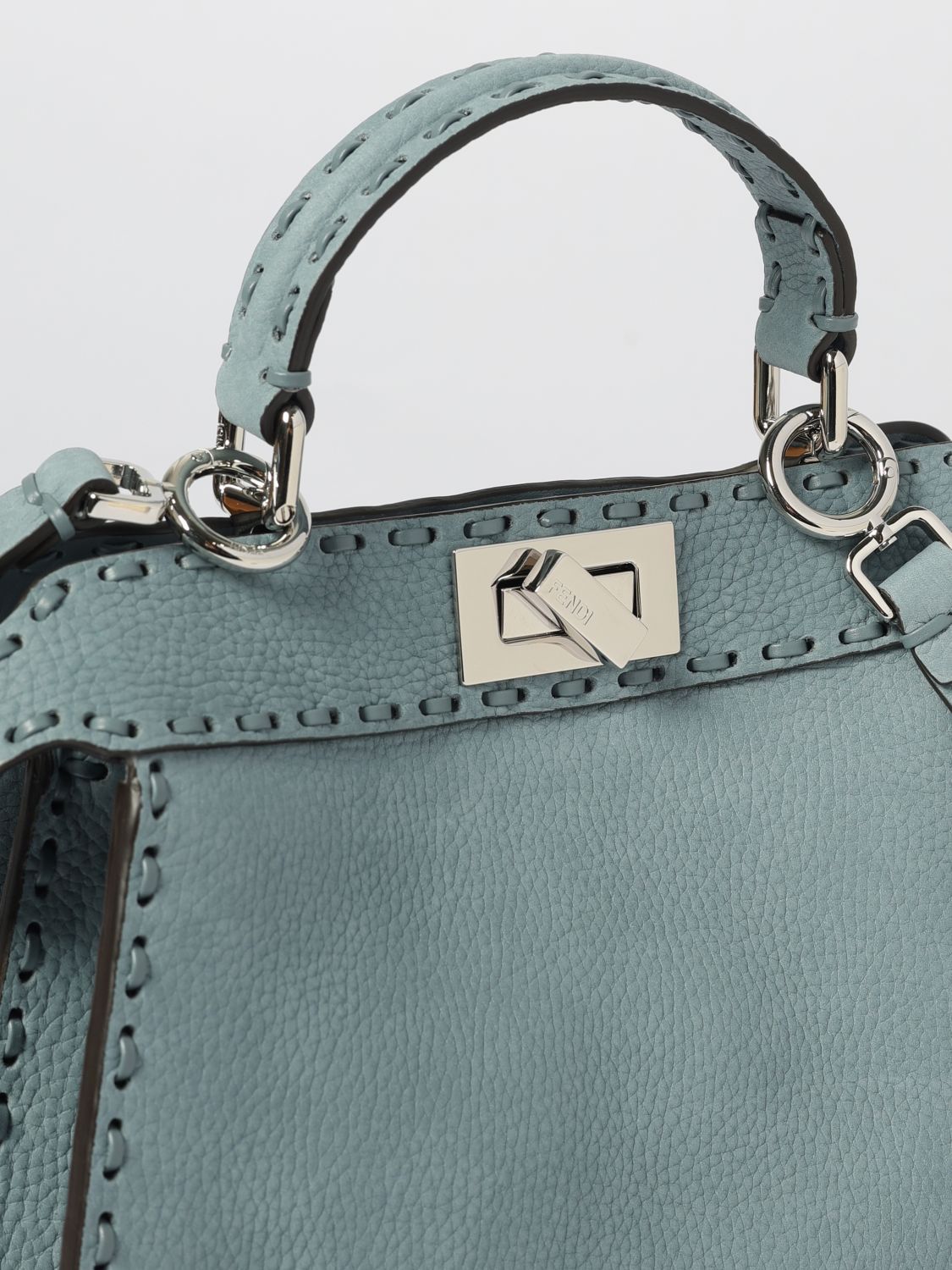 Fendi Fendi Handbag Woman Denim Size ONE SIZE - 4 Thumbnail