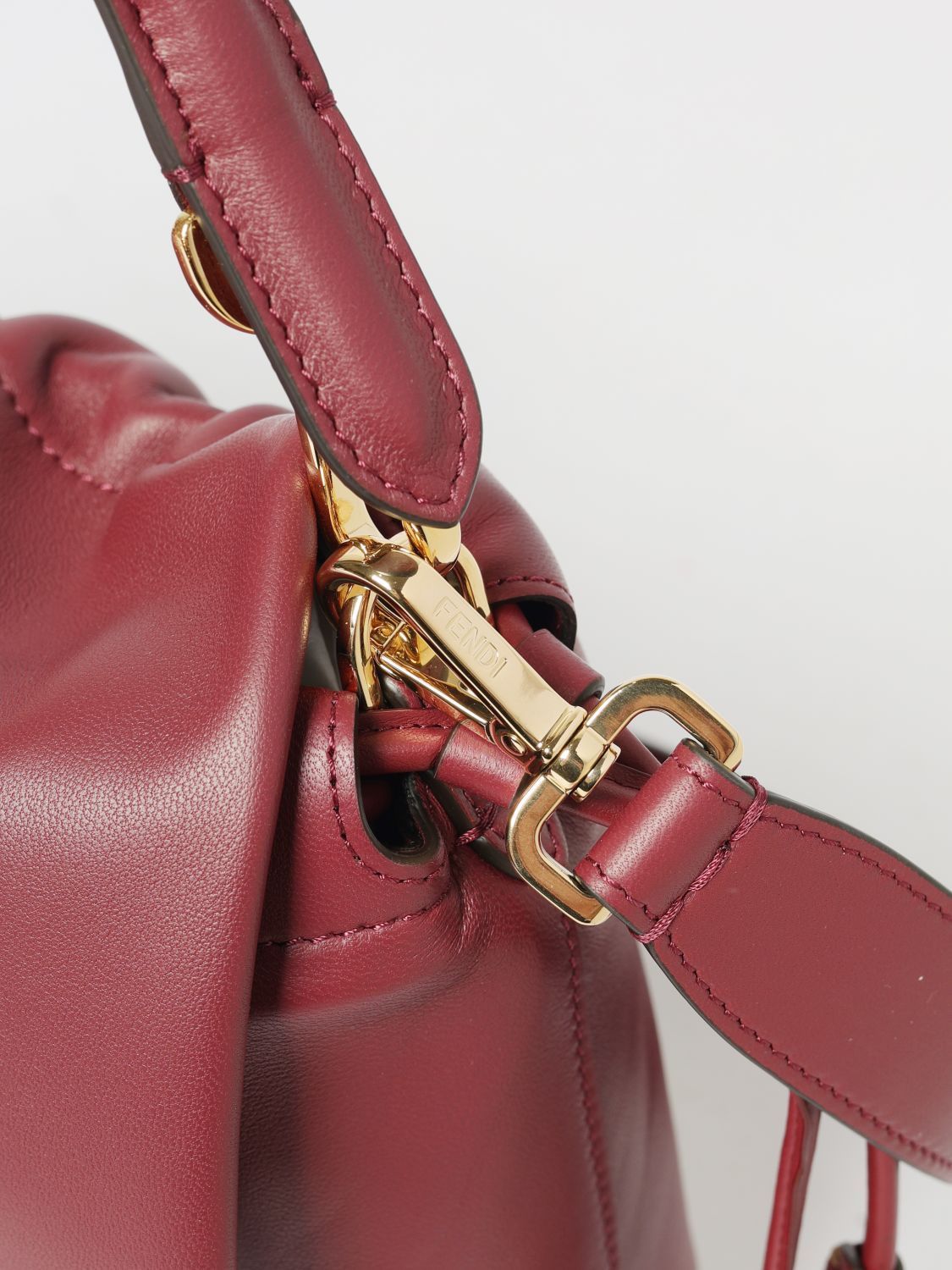Fendi Fendi Handbag Woman Burgundy Size ONE SIZE - 4 Thumbnail
