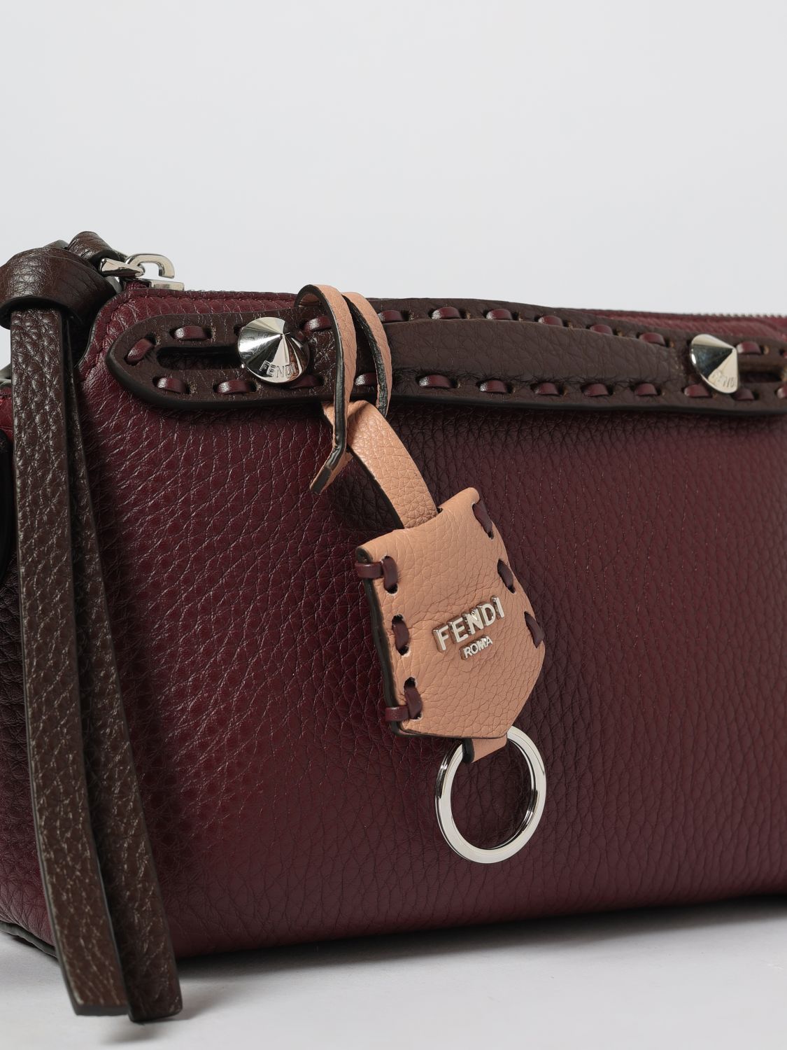 Fendi Fendi Mini Bag Woman Burgundy Size ONE SIZE - 4 Thumbnail