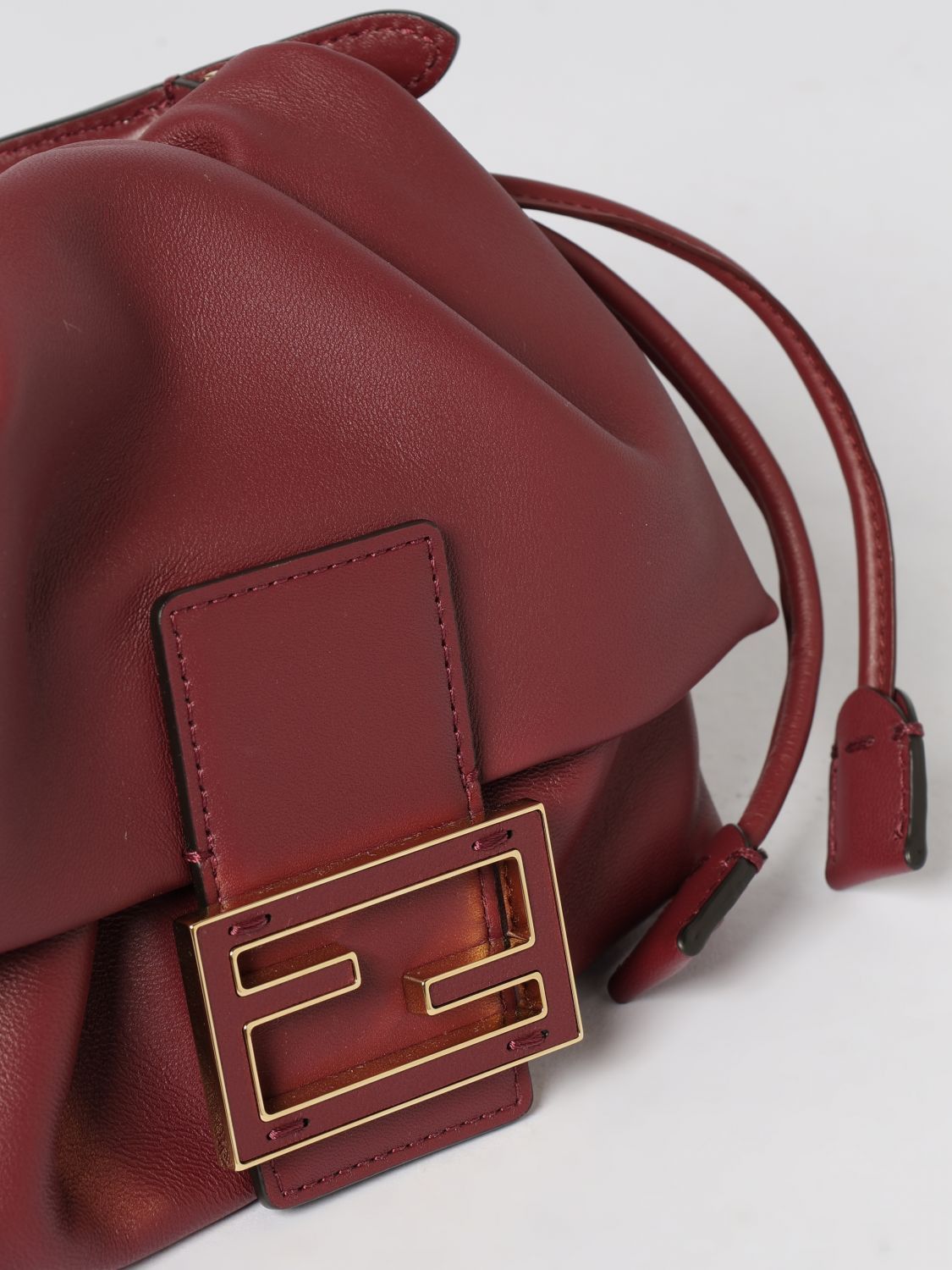 Fendi Fendi Mini Bag Woman Burgundy Size ONE SIZE - 4 Thumbnail