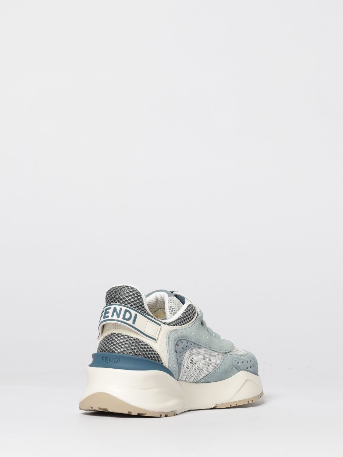 Fendi Fendi Sneakers Woman Gnawed Blue Size US 11 / IT 41 - 3 Thumbnail