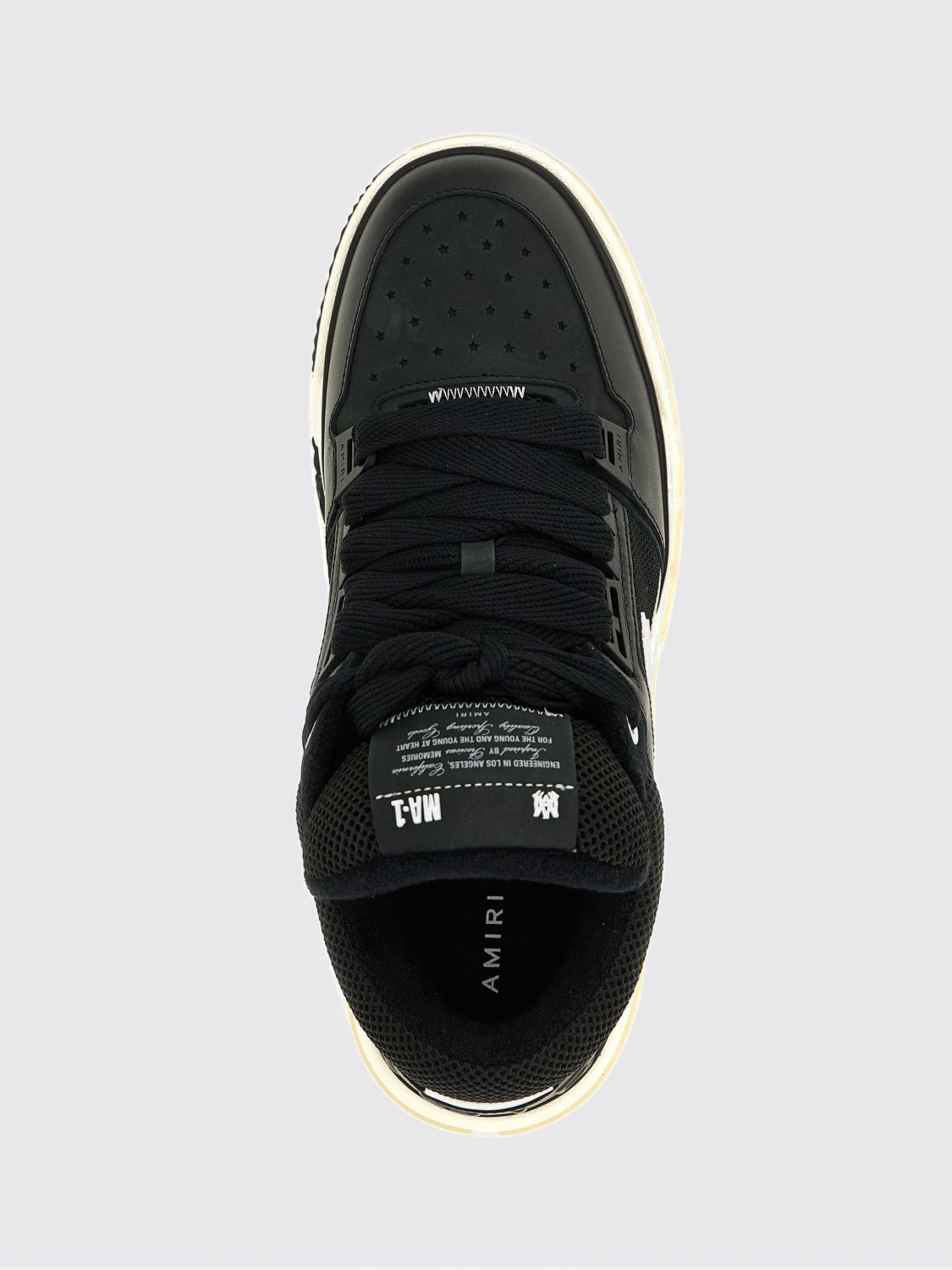 Amiri Amiri Sneakers Men Black 1 Size US 12 / EU 45 - 4 Thumbnail