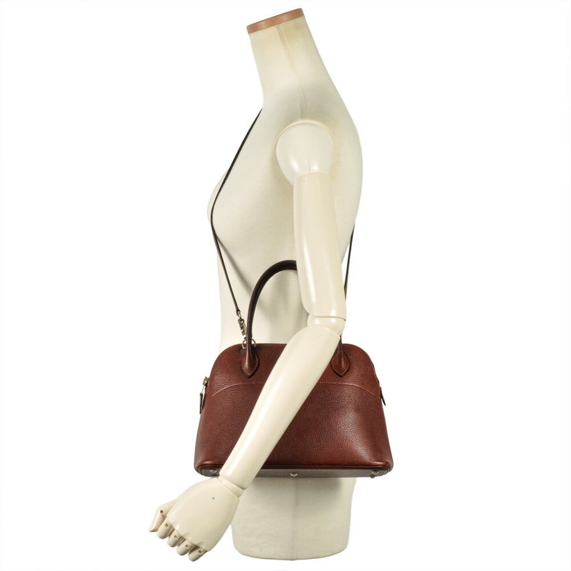 Hermes Hermes Hermès Bolide 27 Handbag, Couchvel, J Stamp, Rouge H Size ONE SIZE - 9 Thumbnail