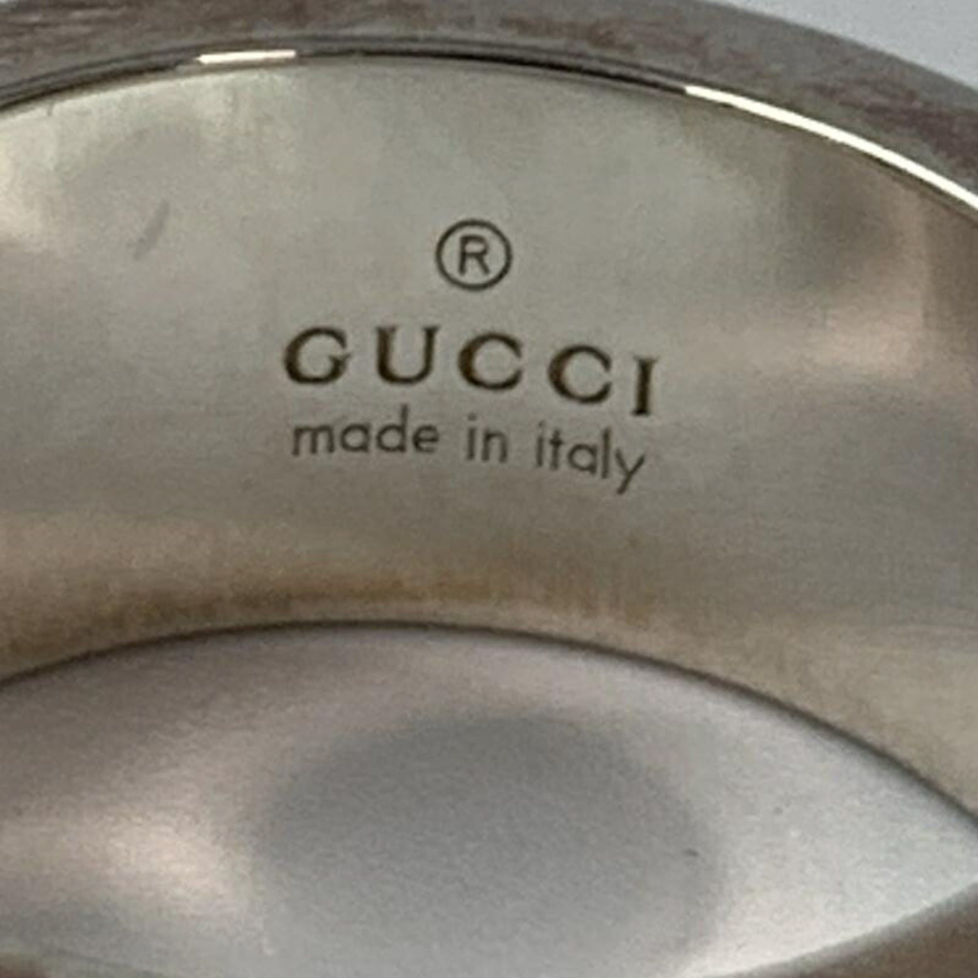Gucci GUCCI Silver 925 G Ring R-C Gucci Size ONE SIZE - 6 Thumbnail
