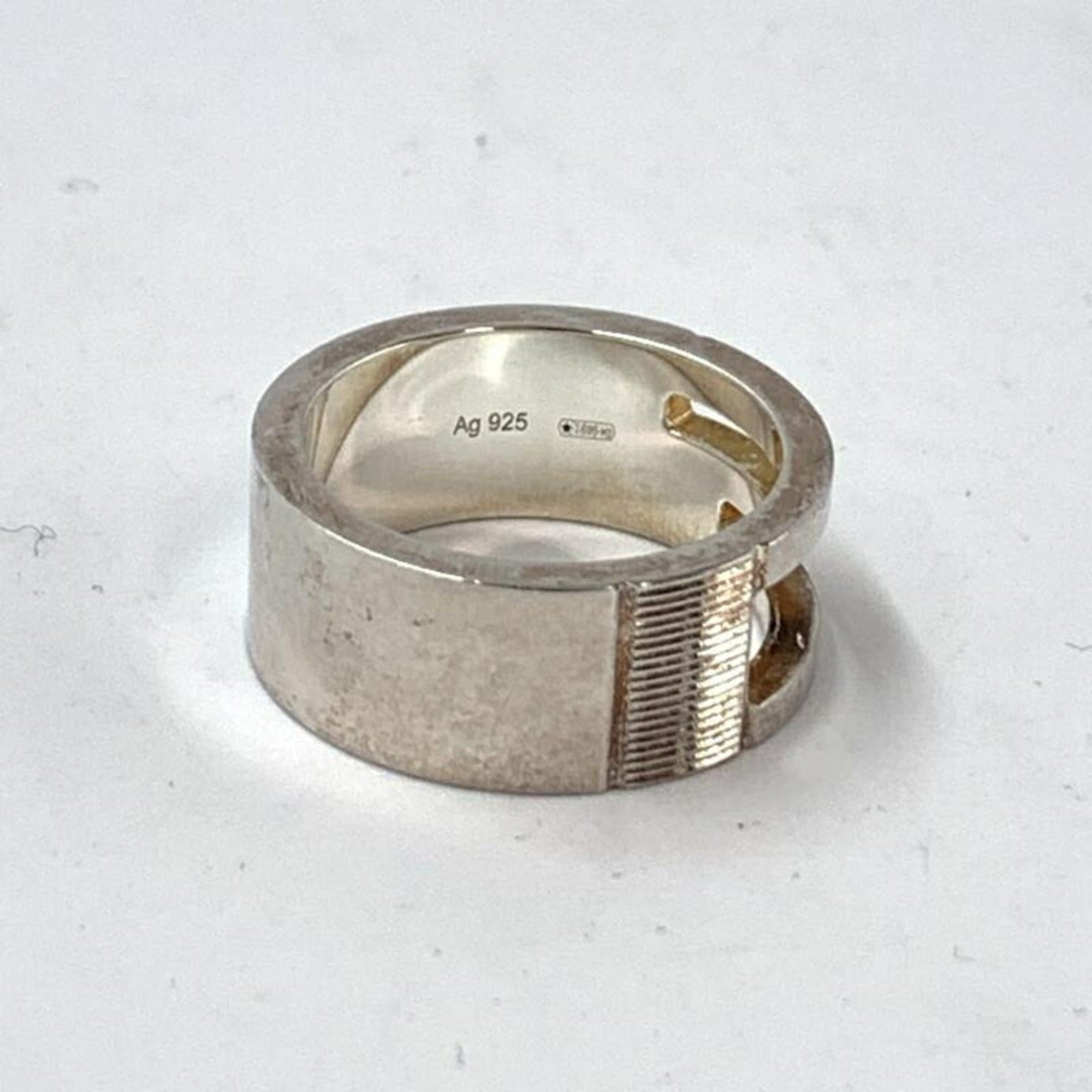 Gucci GUCCI Silver 925 G Ring R-C Gucci Size ONE SIZE - 5 Thumbnail