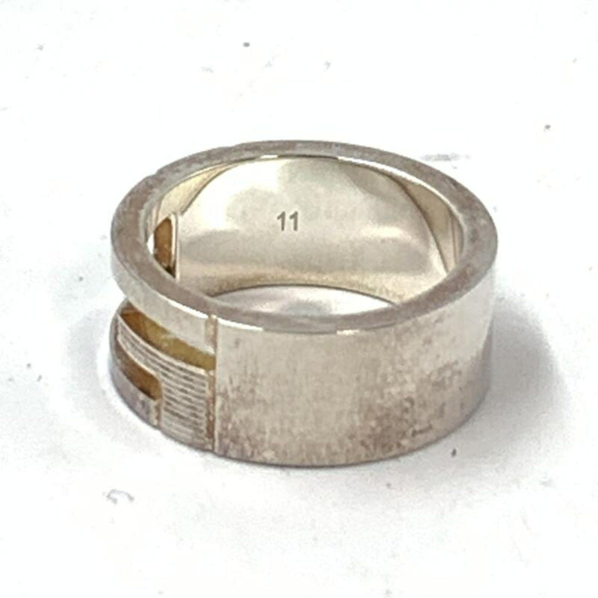 Gucci GUCCI Silver 925 G Ring R-C Gucci Size ONE SIZE - 3 Thumbnail