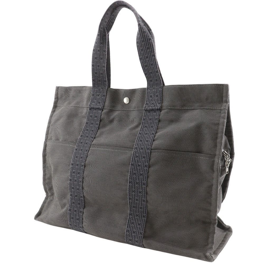 Hermes Hermes Hermes Herline GM Nylon Canvas Tote Bag Textile Tote Bag DUTY FREE for USA Size ONE SIZE - 2 Thumbnail