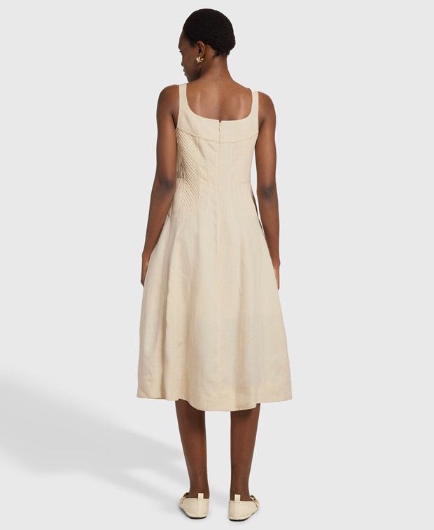 Chloe Linen dress Size S / US 4 / IT 40 - 2 Thumbnail