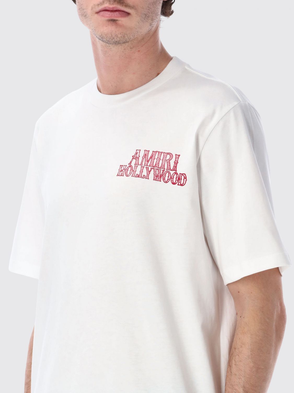 Amiri Amiri T-Shirt Men Ivory Size US S / EU 44-46 / 1 - 3 Thumbnail