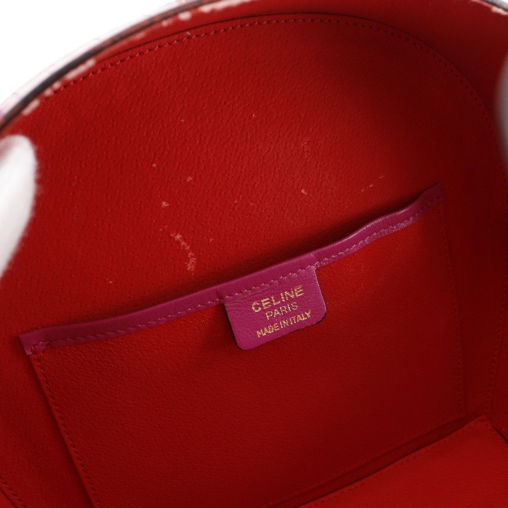 Celine Celine Celine Embossed Leather Handbag Leather Handbag DUTY FREE for USA Size ONE SIZE - 14 Thumbnail