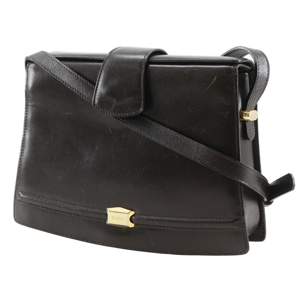 Bally Bally Bally Calf Shoulder Bag Leather Shoulder Bag DUTY FREE for USA Size ONE SIZE - 2 Thumbnail
