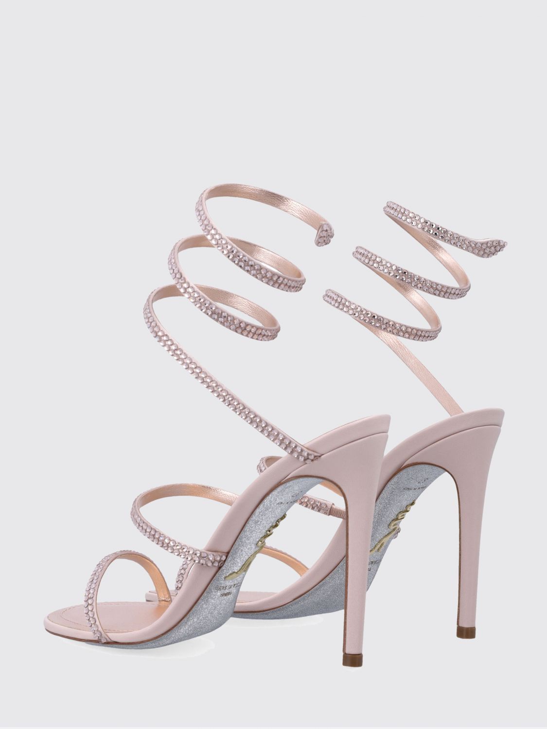 Rene Caovilla Rene Caovilla Heeled Sandal Woman Pink Size US 8 / IT 38 - 3 Thumbnail
