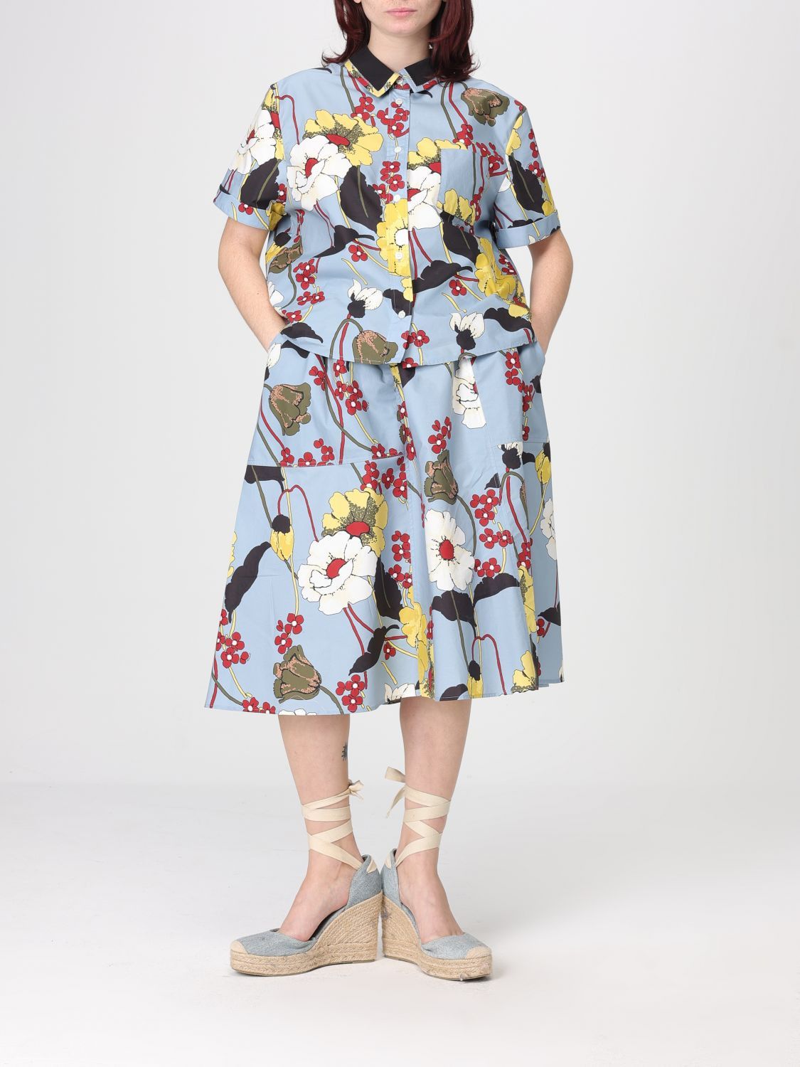 Marni Marni Shirt Woman Sky Size M / US 6-8 / IT 42-44 - 2 Thumbnail