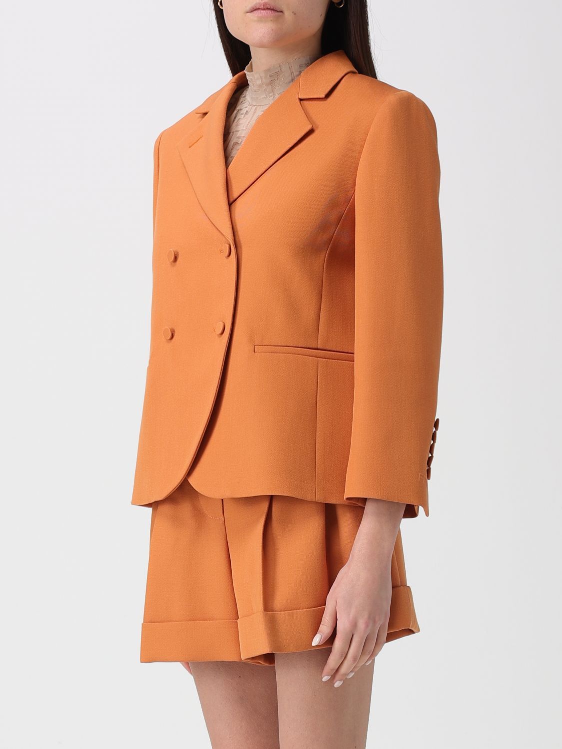 Fendi Fendi Jacket Woman Orange Size M / US 6-8 / IT 42-44 - 3 Thumbnail
