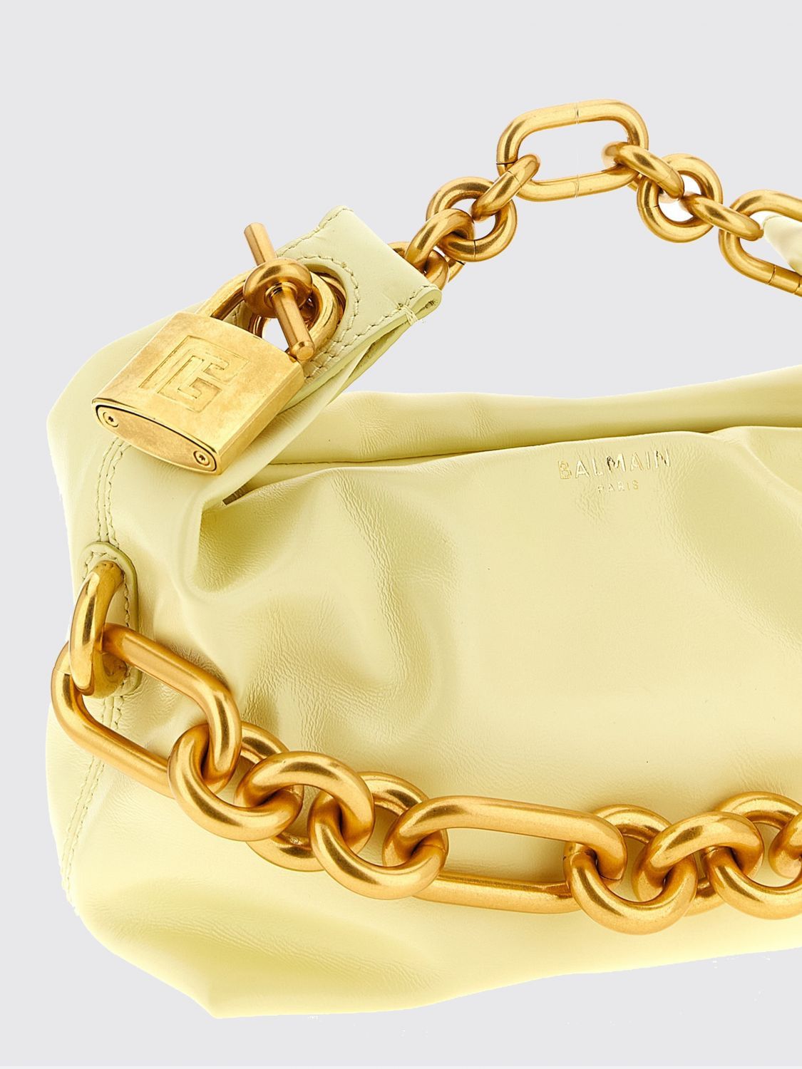 Balmain Balmain Mini Bag Woman Yellow Size ONE SIZE - 3 Thumbnail