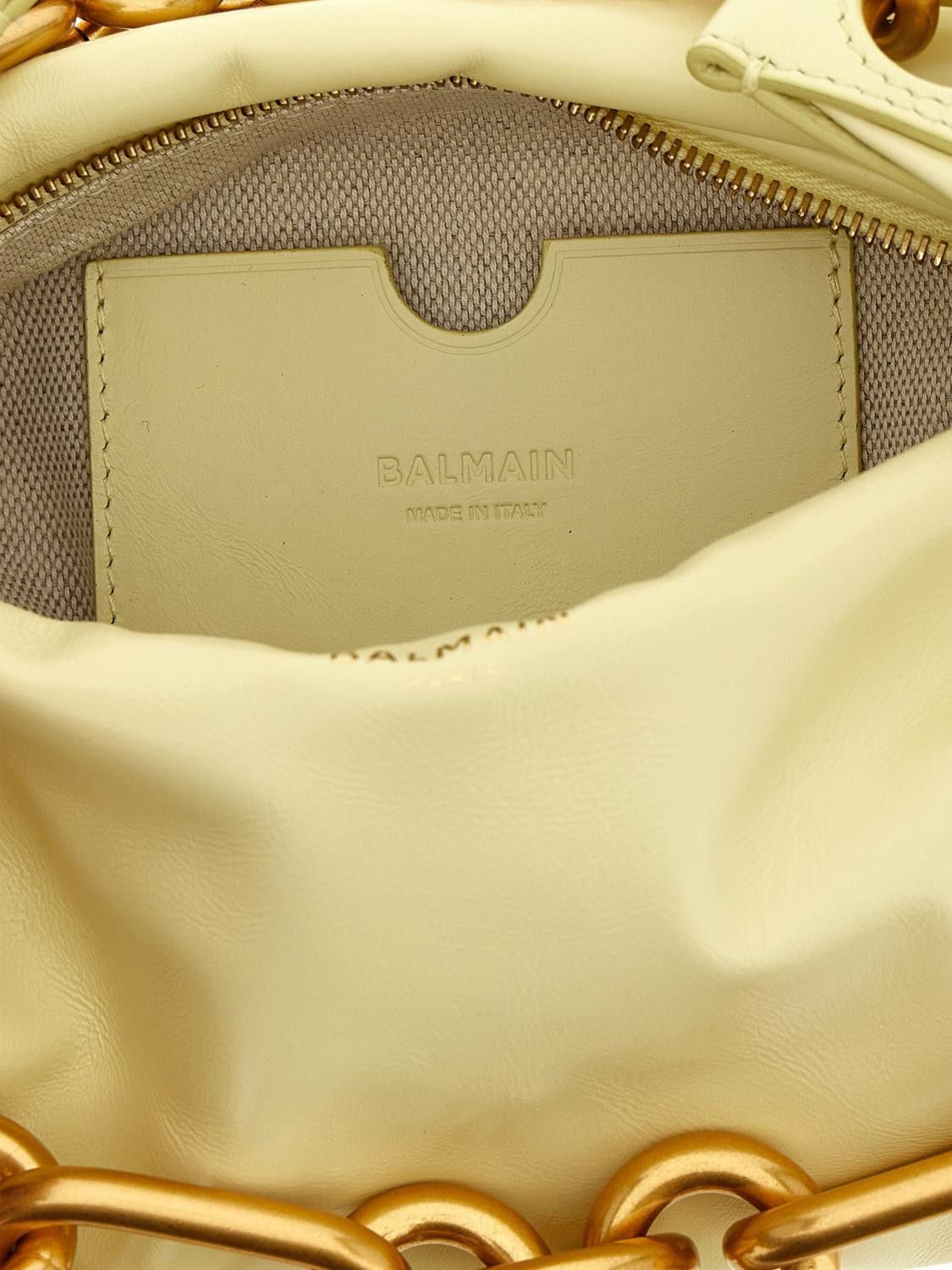 Balmain Balmain Mini Bag Woman Yellow Size ONE SIZE - 4 Thumbnail