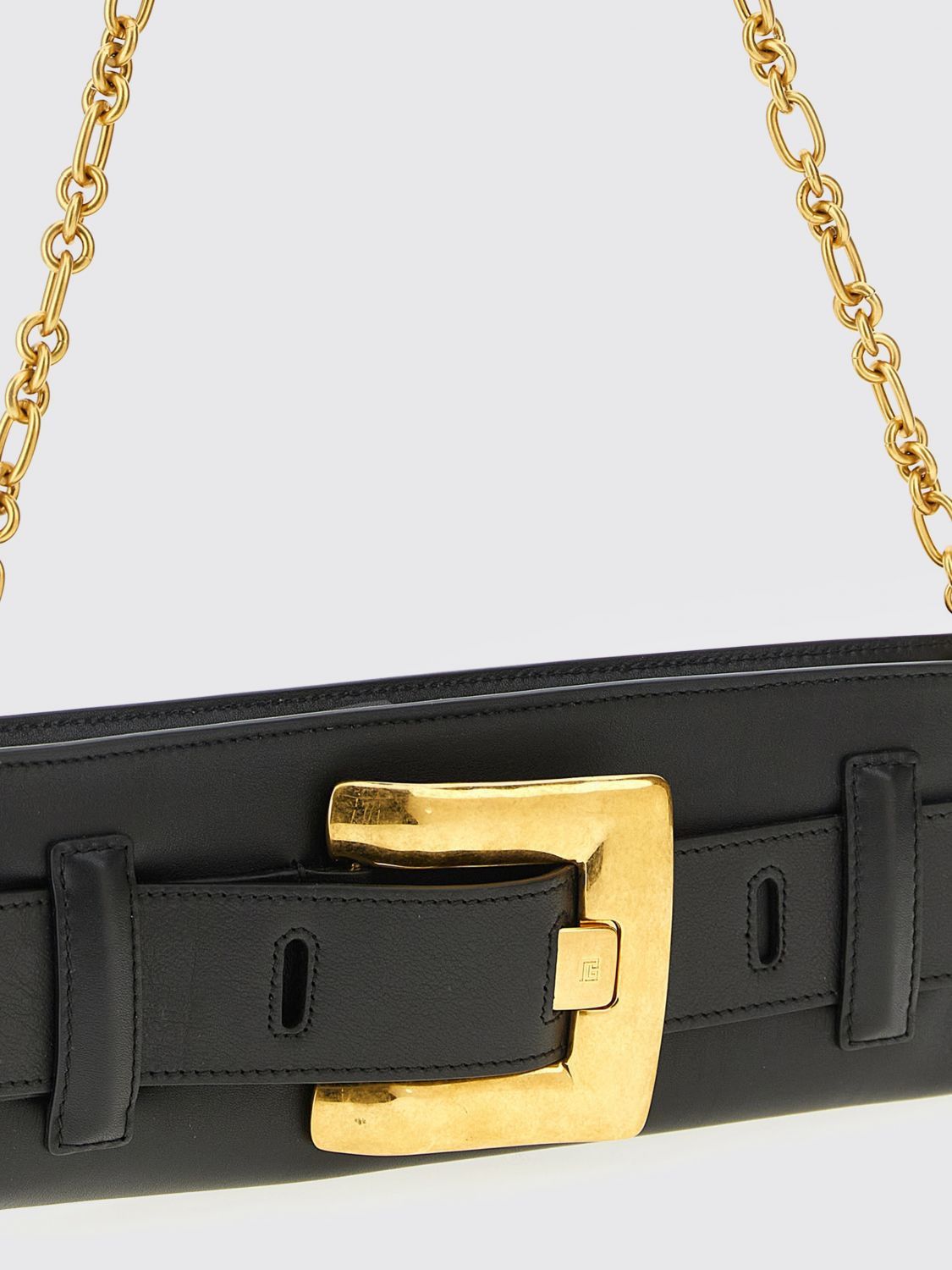 Balmain Balmain Shoulder Bag Woman Black Size ONE SIZE - 3 Thumbnail