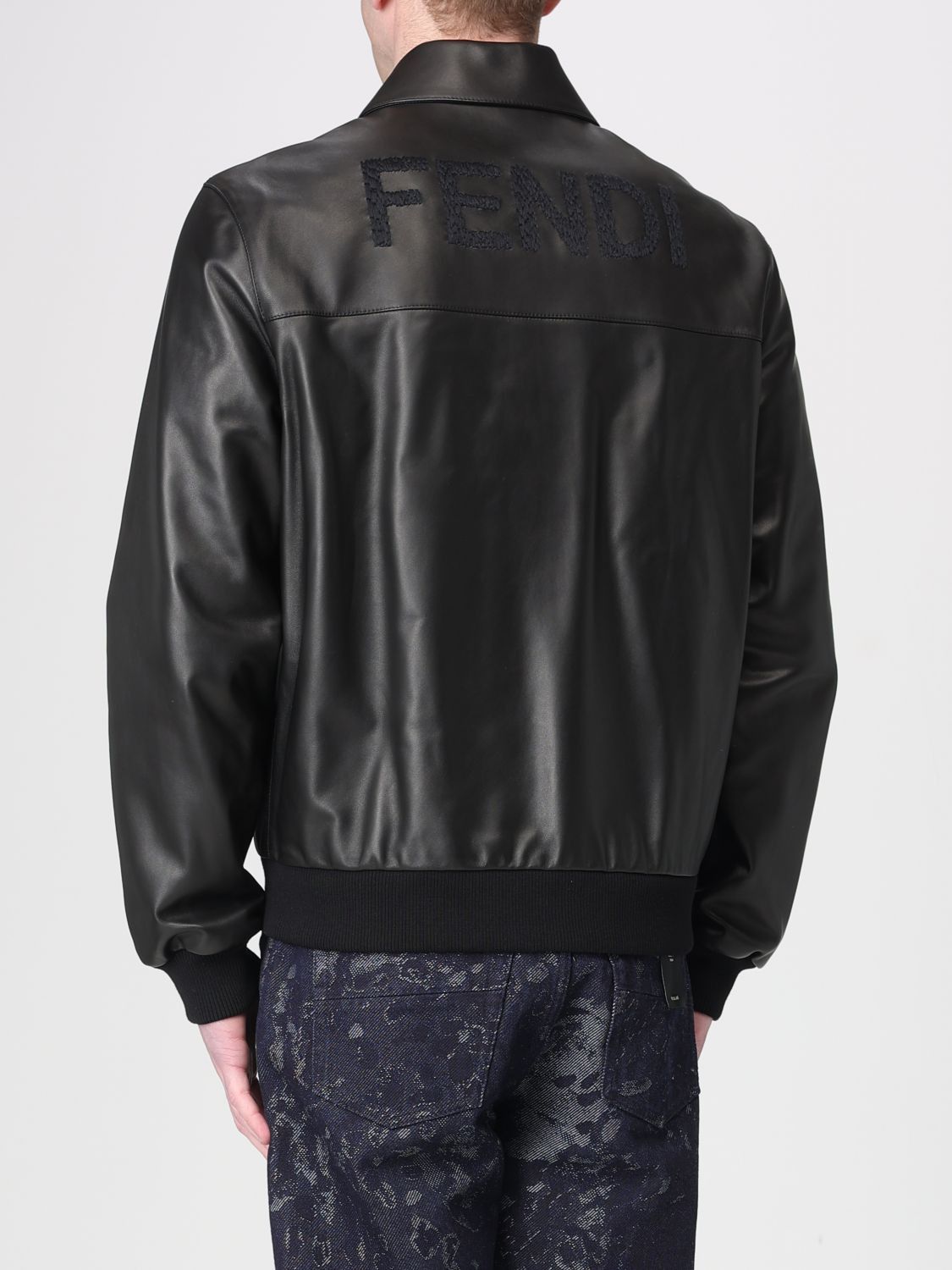 Fendi Fendi Jacket Men Black Size US M / EU 48-50 / 2 - 2 Thumbnail