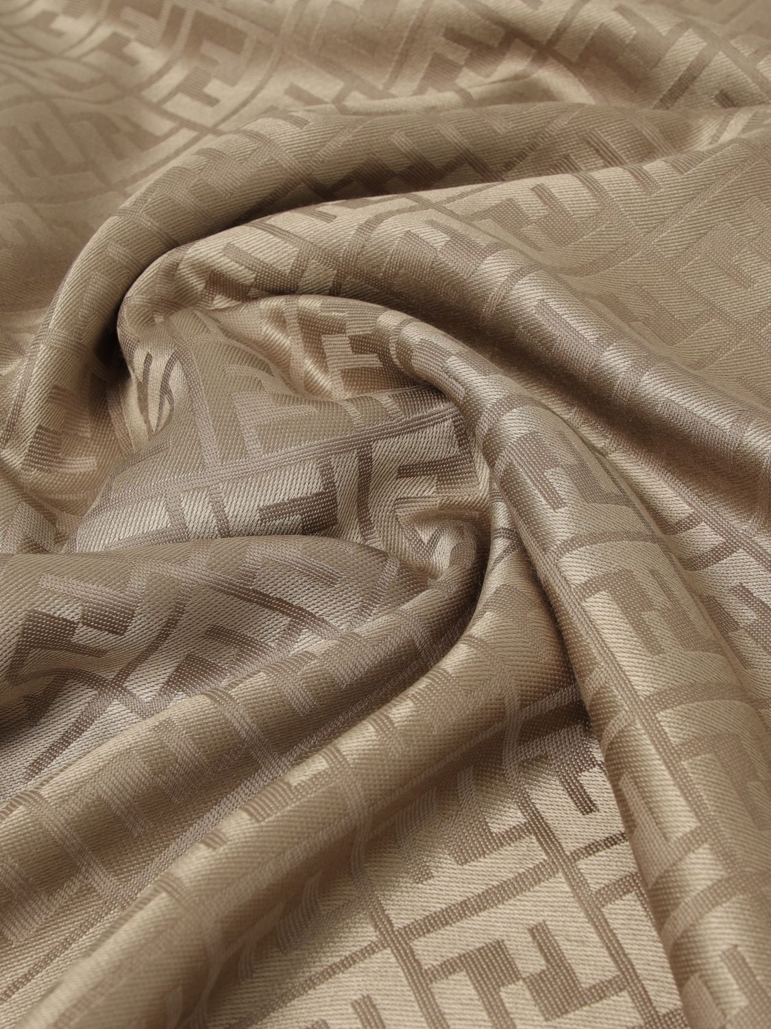 Fendi Fendi Scarf Woman Dove Grey Size ONE SIZE - 3 Thumbnail