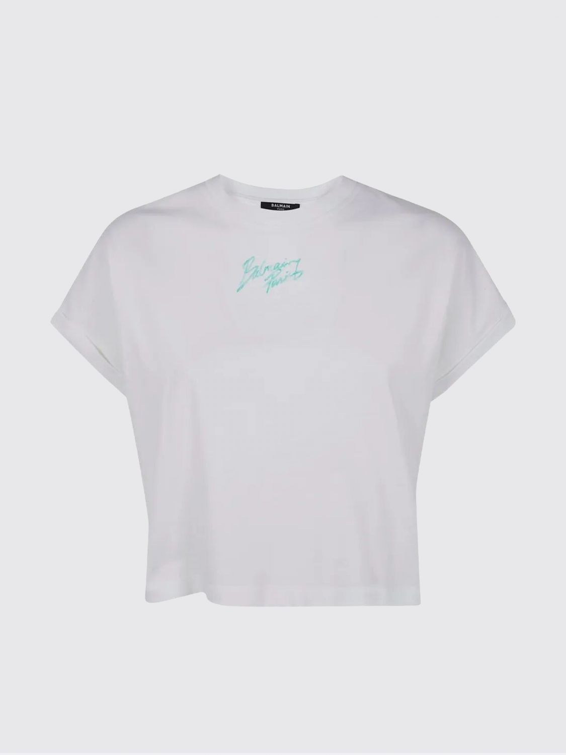 Balmain Balmain T-Shirt Woman White Size S / US 4 / IT 40 - 2 Thumbnail