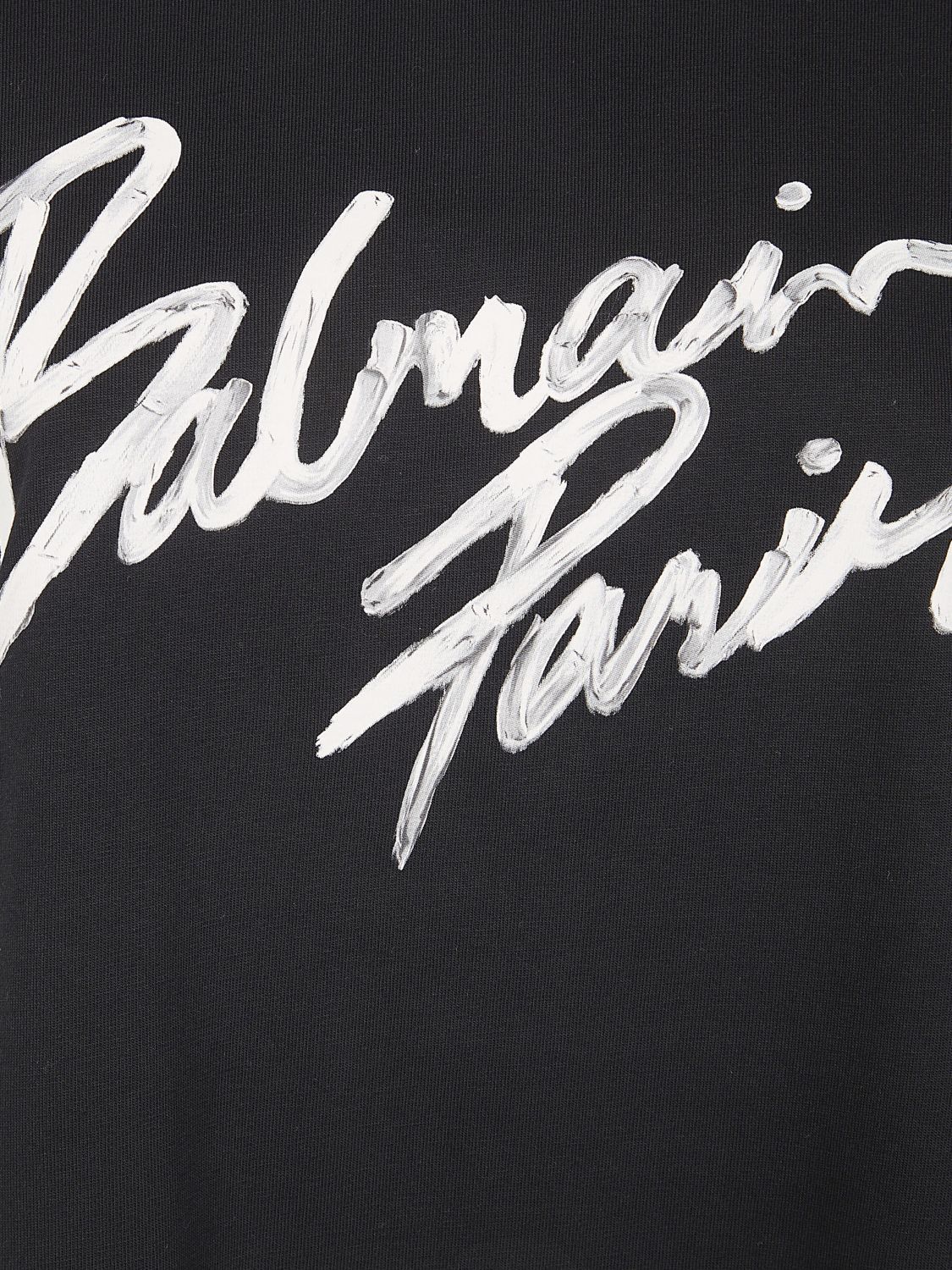 Balmain Balmain T-Shirt Woman Black Size XS / US 0-2 / IT 36-38 - 4 Thumbnail