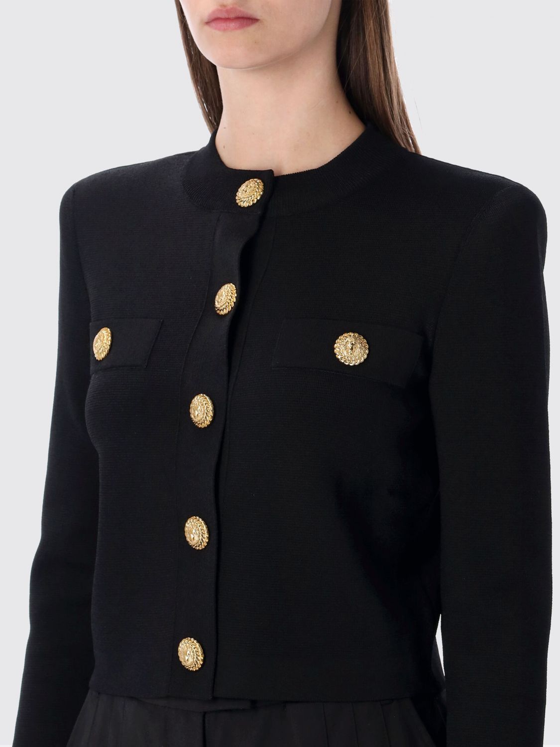 Balmain Balmain Sweater Woman Black Size XXS / US 00 / IT 34 - 3 Thumbnail