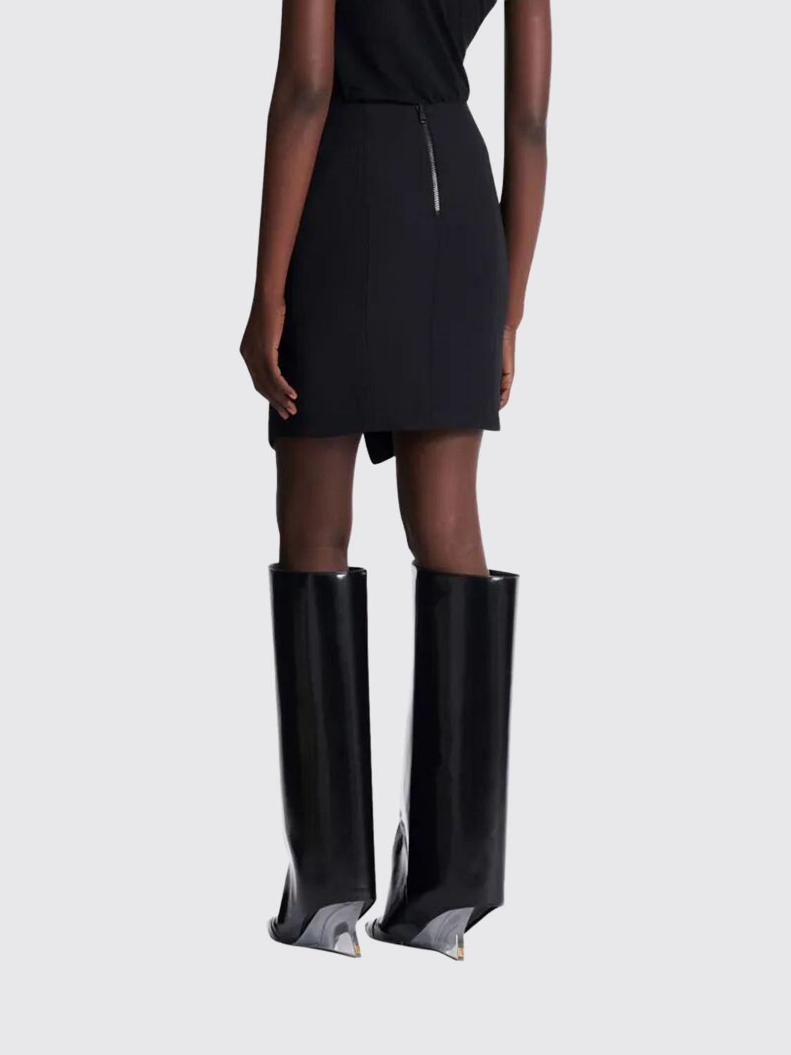 Balmain Balmain Skirt Woman Black Size 27" / US 4 / IT 40 - 3 Thumbnail