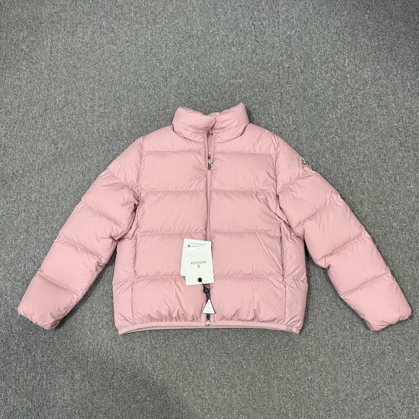 Moncler pink moncler abbadia puffer jacket Size M / US 6-8 / IT 42-44 - 2 Thumbnail