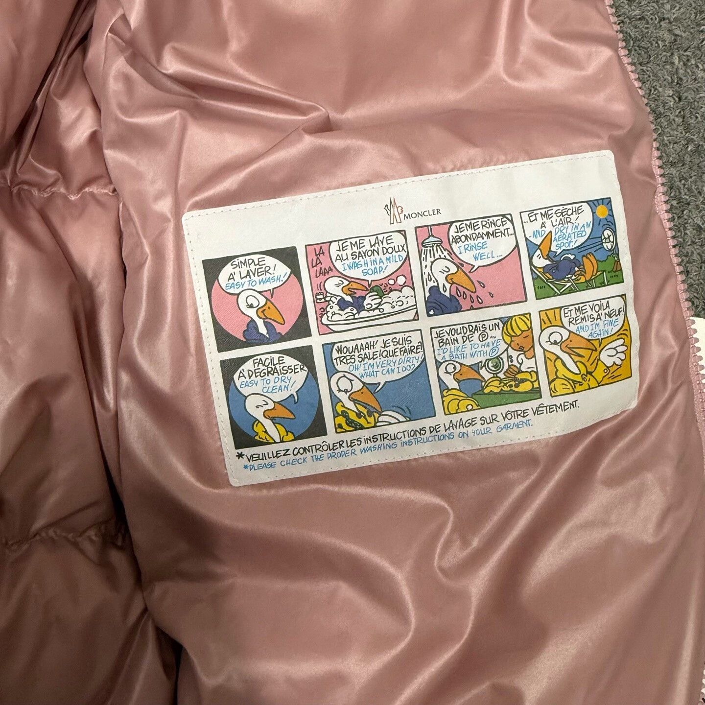Moncler pink moncler abbadia puffer jacket Size M / US 6-8 / IT 42-44 - 5 Thumbnail