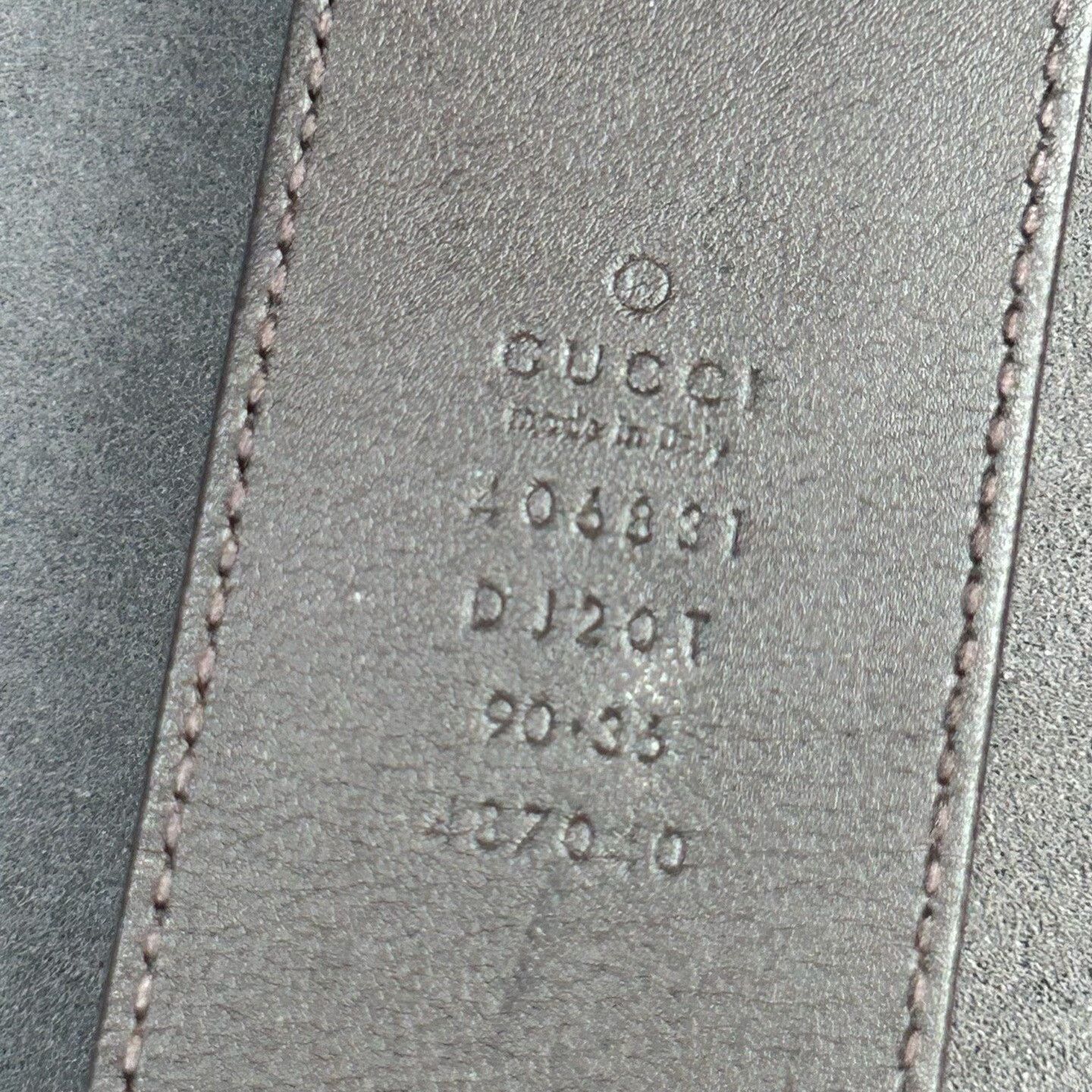 Gucci Gucci Black Leather Belt for Stylish Looks Size ONE SIZE - 5 Thumbnail