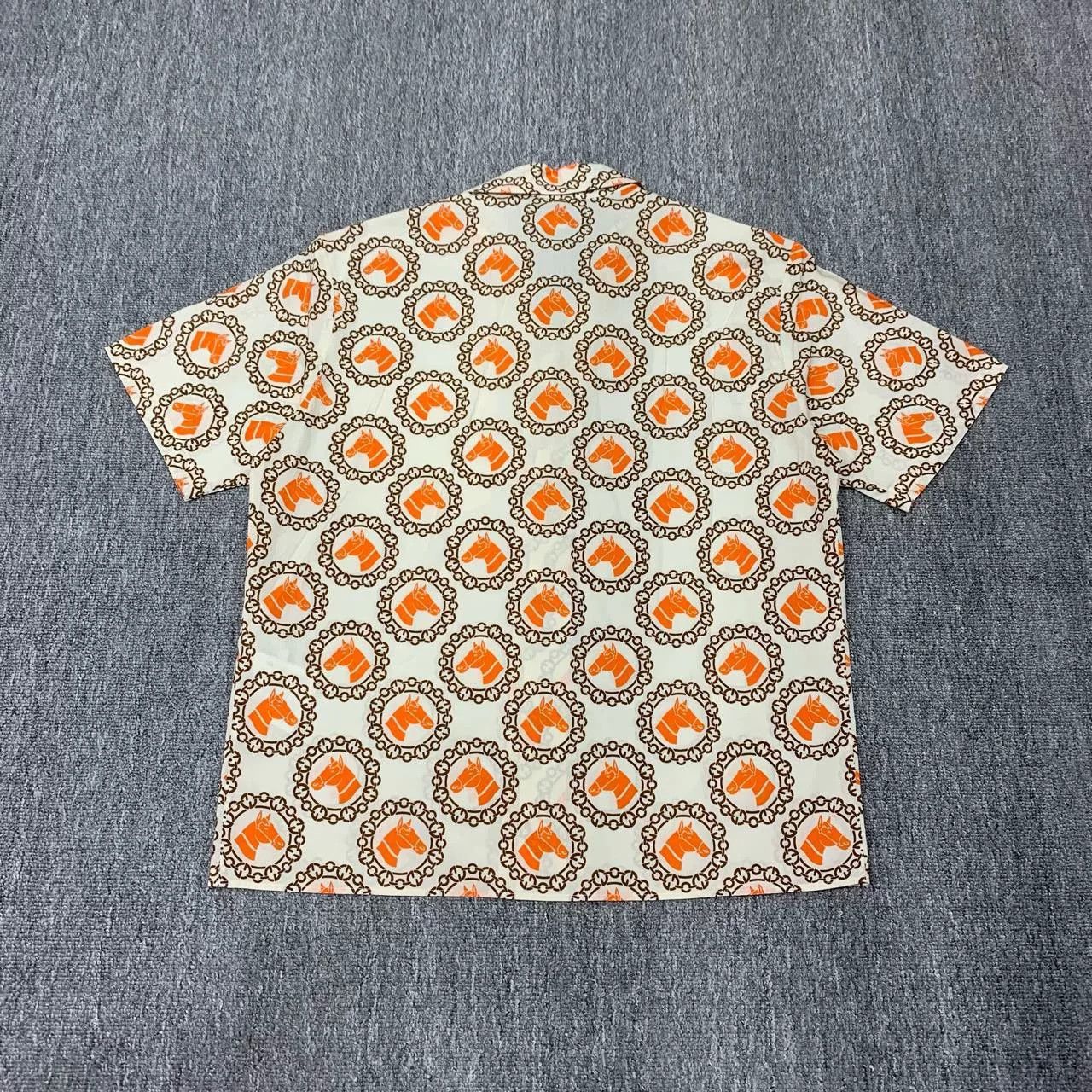 Gucci gucci short sleeve horse print shirt Size US M / EU 48-50 / 2 - 2 Thumbnail