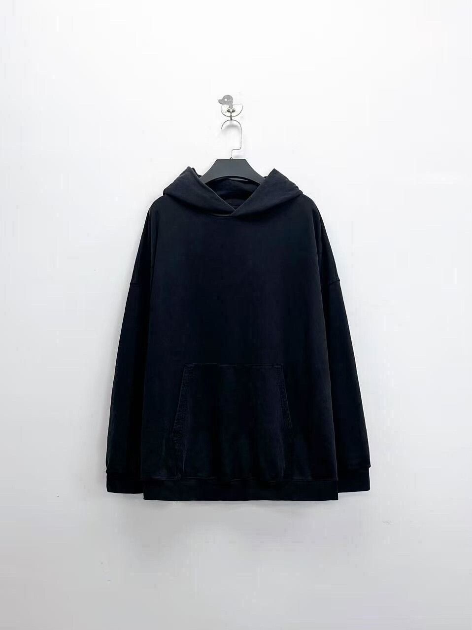 Balenciaga balenciaga black logo hooded sweatshirt Size US XS / EU 42 / 0 - 2 Thumbnail