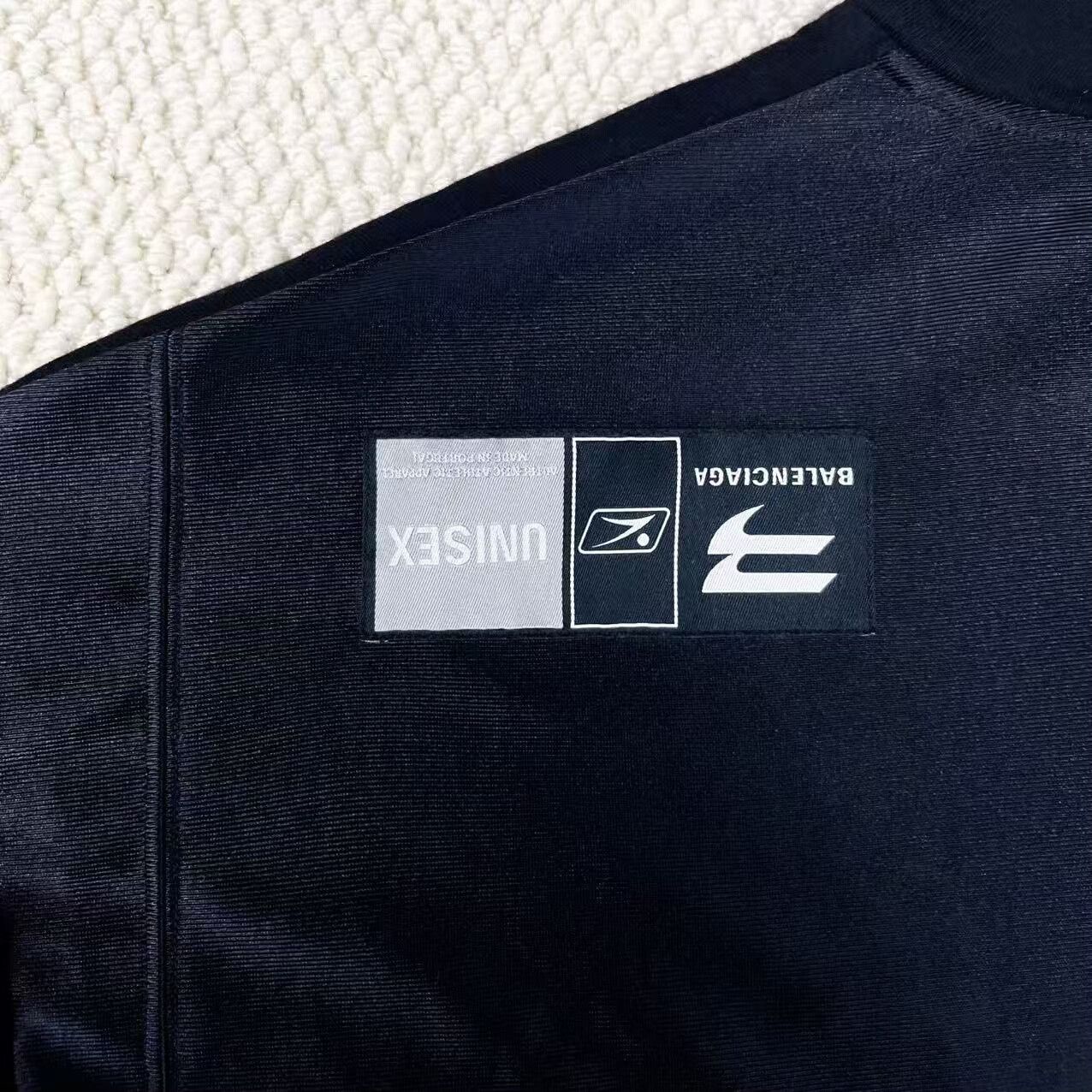 Balenciaga balenciaga black embroidery logo hoodie Size US M / EU 48-50 / 2 - 4 Thumbnail