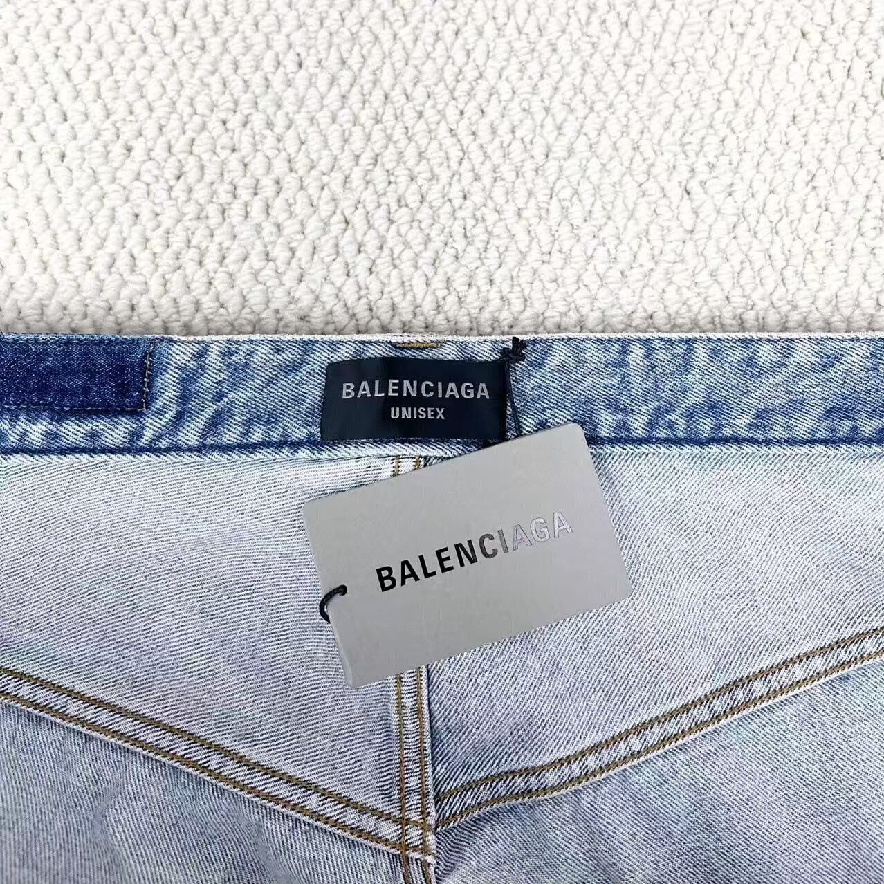 Balenciaga balenciaga blue distressed denim pants Size US 32 / EU 48 - 3 Thumbnail