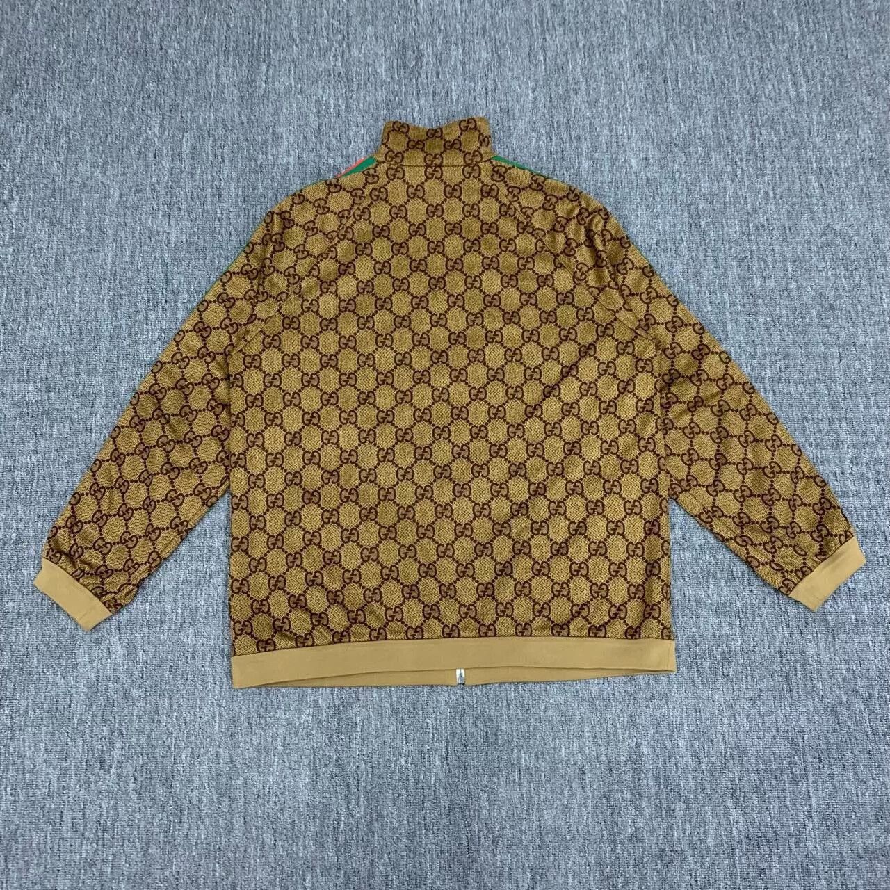Gucci gucci brown monogram patterned jacket size l Size US L / EU 52-54 / 3 - 2 Thumbnail