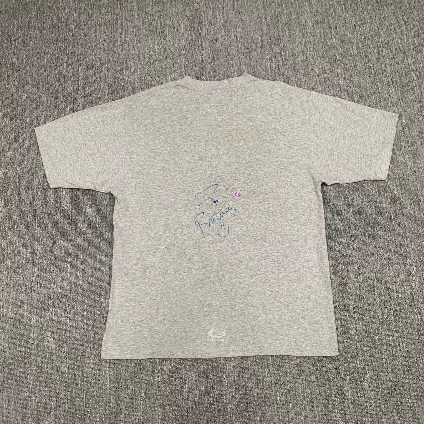 Balenciaga Balenciaga Britney Portrait Short Sleeve Shirt Size XS / US 0-2 / IT 36-38 - 2 Thumbnail