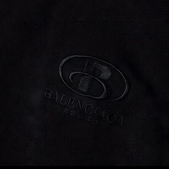 Balenciaga Balenciaga Black Logo Embroidered Hoodie Size US M / EU 48-50 / 2 - 2 Thumbnail