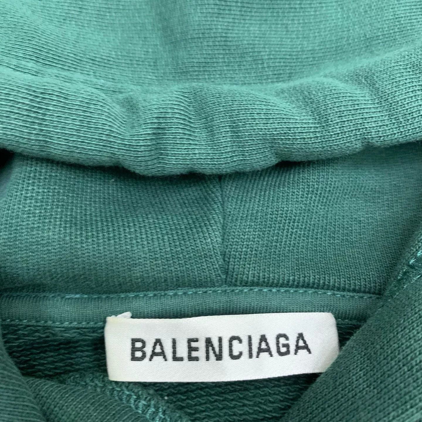 Balenciaga balenciaga green logo hoodie sweatshirt Size US M / EU 48-50 / 2 - 6 Thumbnail
