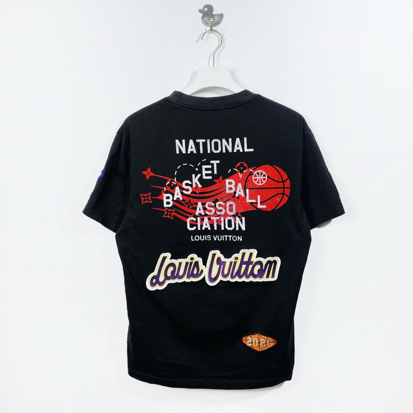 Louis Vuitton louis vuitton nba logo short sleeve t-shirt Size US L / EU 52-54 / 3 - 2 Thumbnail
