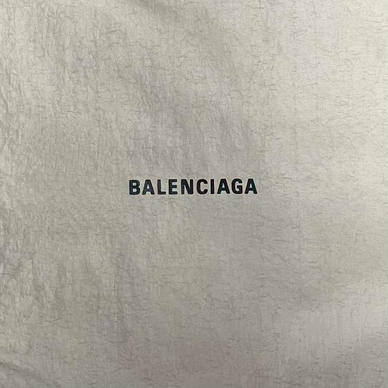 Balenciaga balenciaga beige zip-up jacket with logo Size US L / EU 52-54 / 3 - 4 Thumbnail