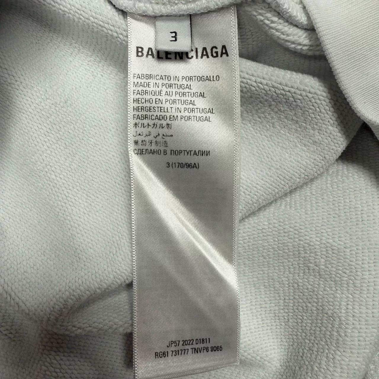 Balenciaga balenciaga x adidas long sleeve sweatshirt Size US M / EU 48-50 / 2 - 5 Thumbnail