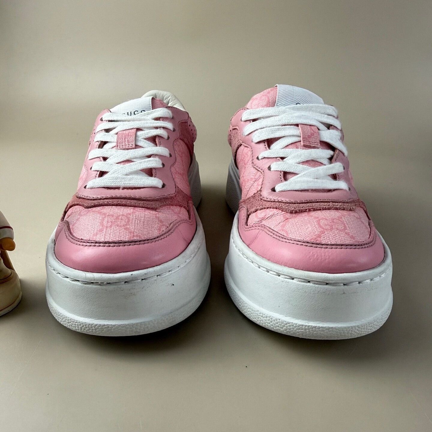 Gucci gucci pink double g print sneakers Size US 5 / IT 35 - 2 Thumbnail