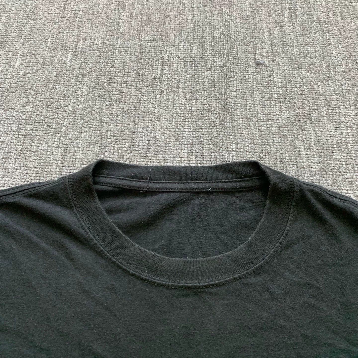 Balenciaga balenciaga black logo short sleeve shirt Size US L / EU 52-54 / 3 - 8 Thumbnail
