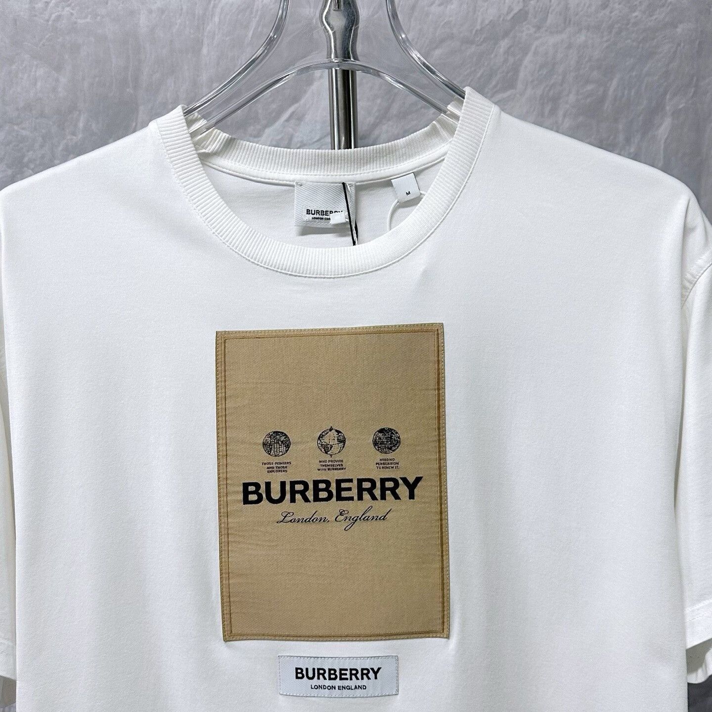 Burberry burberry short sleeve logo t-shirt size m Size US M / EU 48-50 / 2 - 2 Thumbnail